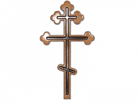 Крест православный 010 (бронза)