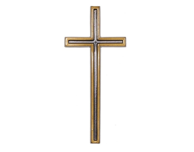 Крест католический 018 (золото)