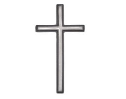 Крест католический 019 (серебро)
