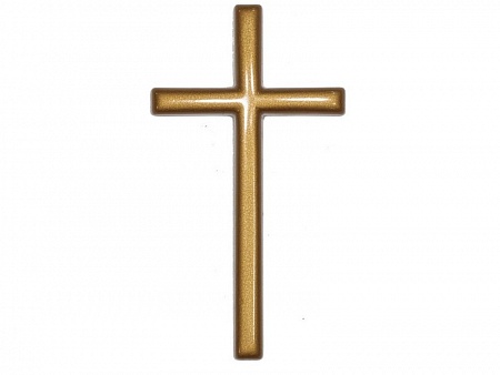 Крест католический 019 (золото)